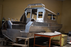 Invessel-hull-constraction-welding-bout-building Invessel, Vector ProBoat, boat, shipbuilding, naval tehnology